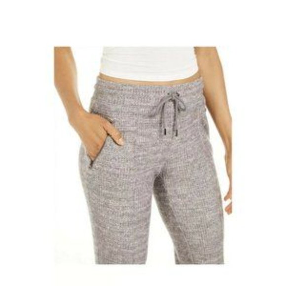 Ideology NWT Shimmer Pink Waffle-Knit Joggers (S) - Picture 3 of 4